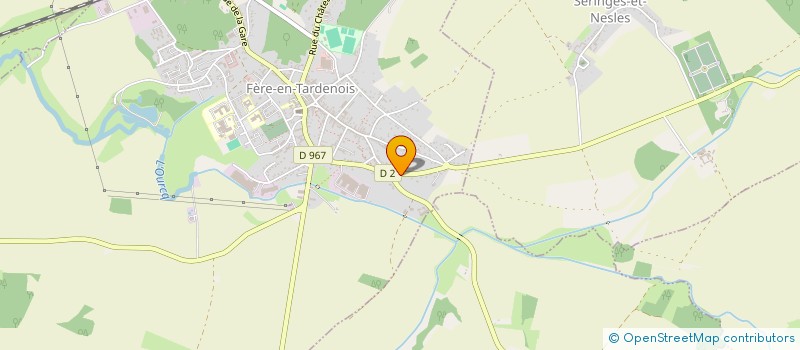 localisation de l'entreprise MONSIEUR BERNARD MOLLET  FERE-EN-TARDENOIS