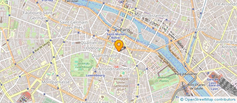 localisation de l'entreprise MONSIEUR BERNARD MONLUC  PARIS