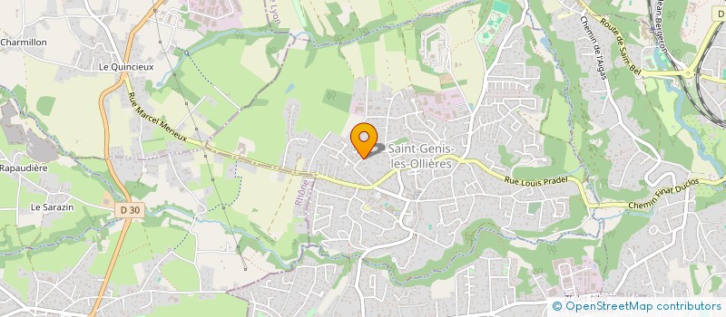 localisation de l'entreprise MONSIEUR BERNARD MONS  SAINT-GENIS-LES-OLLIERES