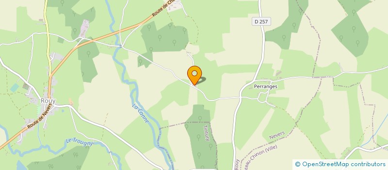 localisation de l'entreprise MONSIEUR BERNARD MONTIGNY  ALLUY