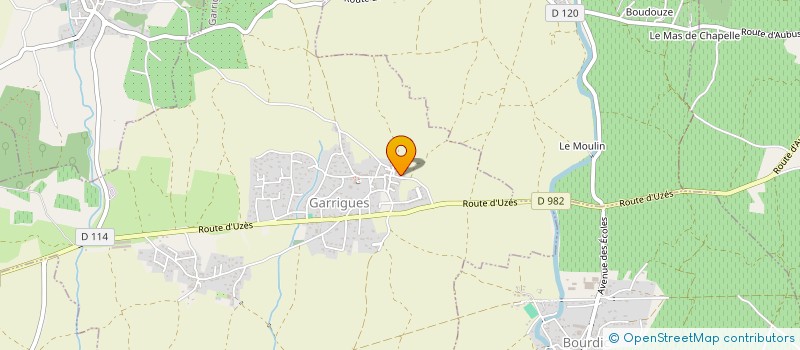 localisation de l'entreprise MONSIEUR BERNARD MONTY  CASTELNAU-VALENCE