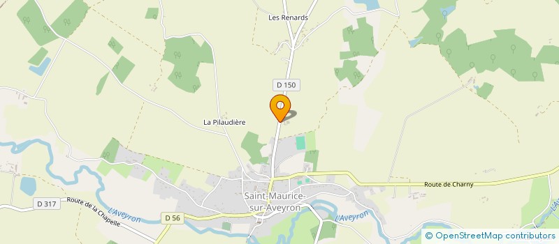 localisation de l'entreprise MONSIEUR BERNARD MOREAU à SAINT-MAURICE-SUR-AVEYRON