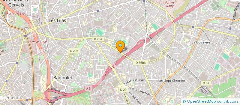 localisation de l'entreprise MONSIEUR BERNARD MOREL à MONTREUIL