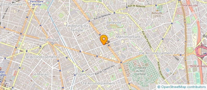 localisation de l'entreprise MONSIEUR BERNARD MORIN à PARIS