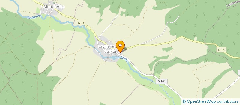 localisation de l'entreprise MONSIEUR BERNARD MOUGEOT à LAVILLENEUVE-AU-ROI