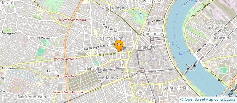 localisation de l'entreprise MONSIEUR BERNARD MOULET à BORDEAUX