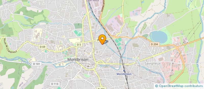 localisation de l'entreprise MONSIEUR BERNARD MOUNEIX  SAVIGNEUX