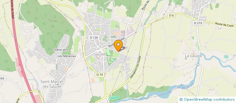 localisation de l'entreprise MONSIEUR BERNARD MOUSSY à SAUZET