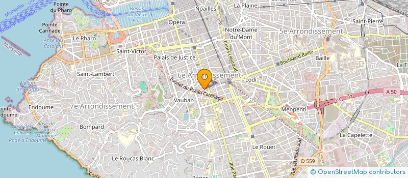 localisation de l'entreprise MONSIEUR BERNARD MUNTANER à MARSEILLE