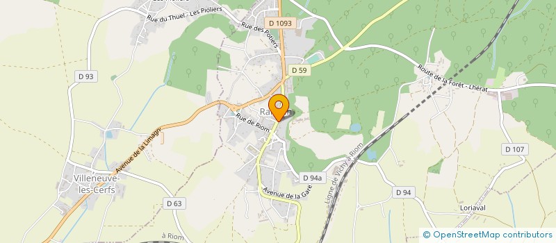 localisation de l'entreprise MONSIEUR BERNARD NAVARON  RANDAN