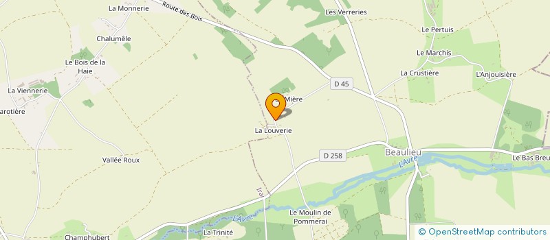 localisation de l'entreprise MONSIEUR BERNARD NAVEAU à SAINTE-GAUBURGE-SAINTE-COLOMBE