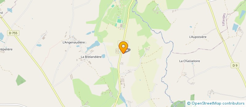 localisation de l'entreprise MONSIEUR BERNARD NERRIERE à LANDES GENUSSON (LES)