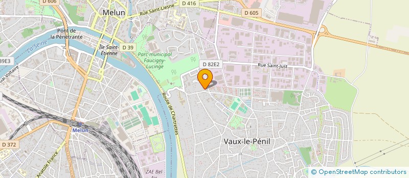 localisation de l'entreprise MONSIEUR BERNARD NESME à VAUX-LE-PENIL