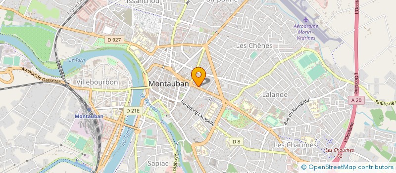localisation de l'entreprise MONSIEUR BERNARD NESPOULOUS à MONTAUBAN