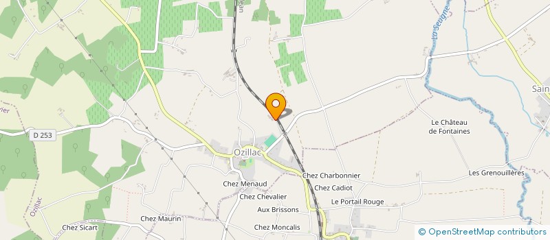 localisation de l'entreprise MONSIEUR BERNARD NEVEU  SAINT-GERMAIN-DE-VIBRAC