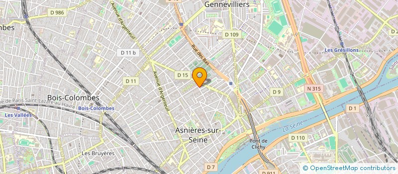 localisation de l'entreprise MONSIEUR BERNARD NEVEU à ASNIERES-SUR-SEINE