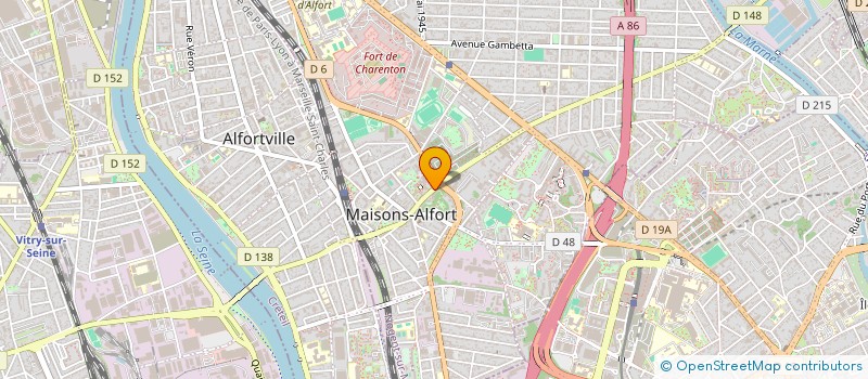 localisation de l'entreprise MONSIEUR BERNARD NGUYEN-KHOA  MAISONS-ALFORT