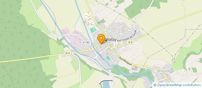localisation de l'entreprise MONSIEUR BERNARD NICOLAS à WASSY