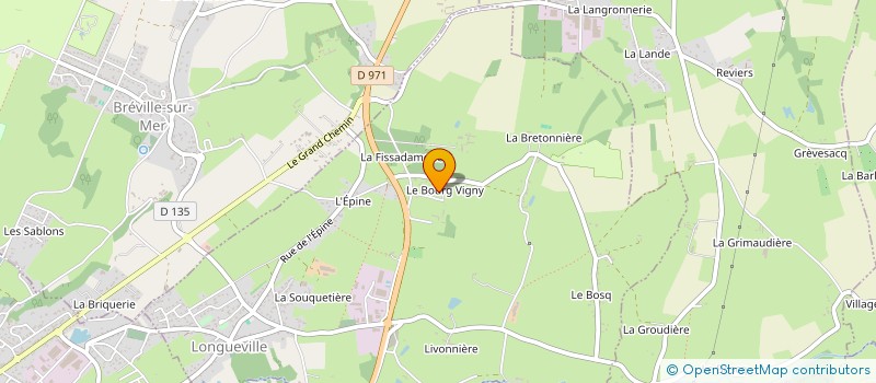 localisation de l'entreprise MONSIEUR BERNARD NICOLLE à COUDEVILLE-SUR-MER