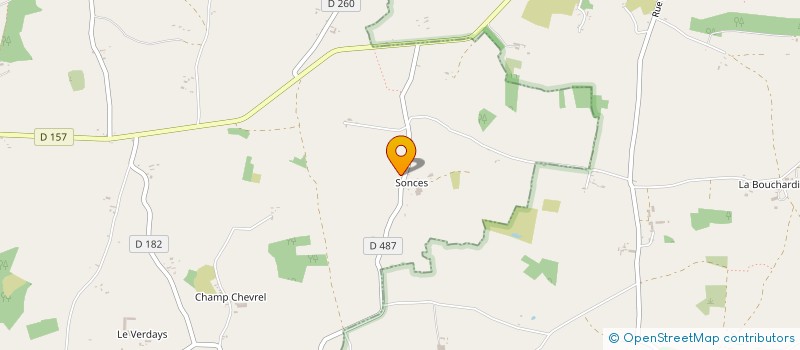 localisation de l'entreprise MONSIEUR BERNARD NIVAUX  ROMAGNY FONTENAY