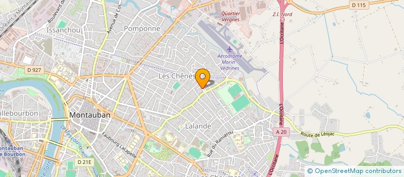 localisation de l'entreprise MONSIEUR BERNARD NJUTAPVUI FIFEN  MONTAUBAN