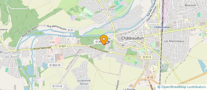 localisation de l'entreprise MONSIEUR BERNARD NODET à CHATEAUDUN