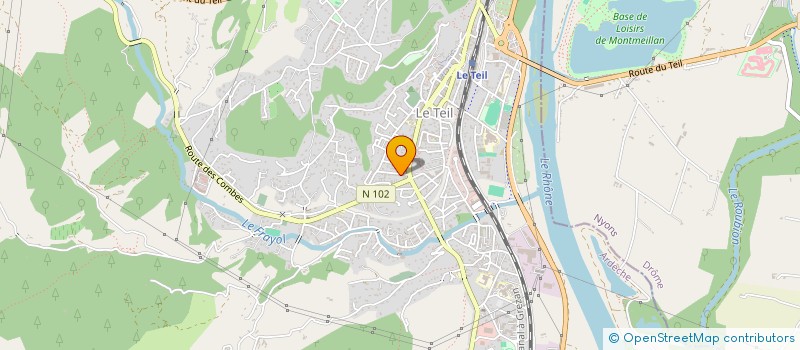 localisation de l'entreprise MONSIEUR BERNARD NOEL  LE TEIL