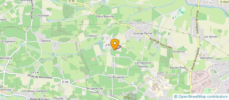 localisation de l'entreprise MONSIEUR BERNARD NORMAND  ARNAS