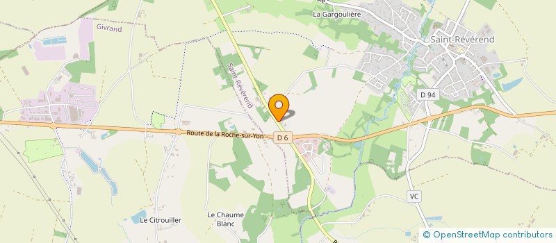 localisation de l'entreprise MONSIEUR BERNARD NOUTEAU à SAINT-REVEREND