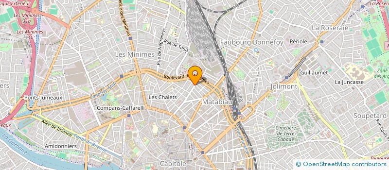 localisation de l'entreprise MONSIEUR BERNARD NUYTTEN  TOULOUSE