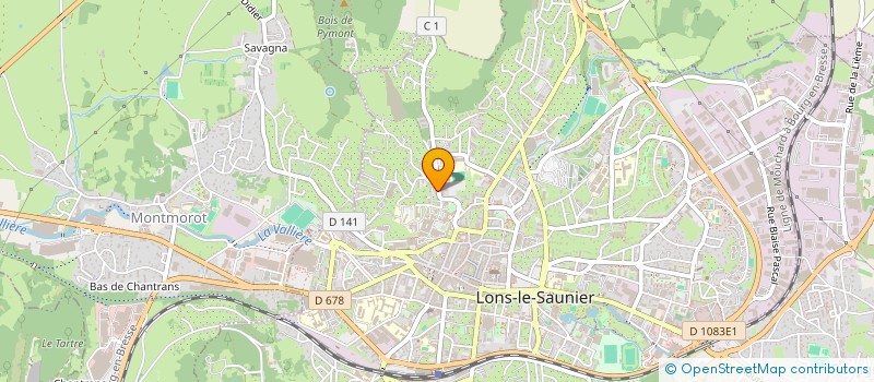 localisation de l'entreprise MONSIEUR BERNARD ODDOU à LONS-LE-SAUNIER