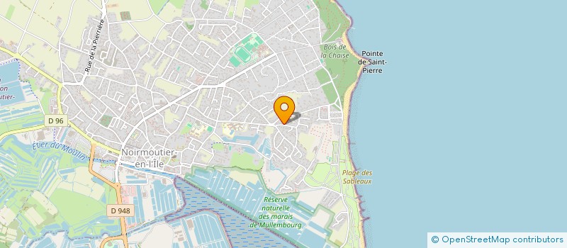 localisation de l'entreprise MONSIEUR BERNARD ODIN  NOIRMOUTIER-EN-L'ILE