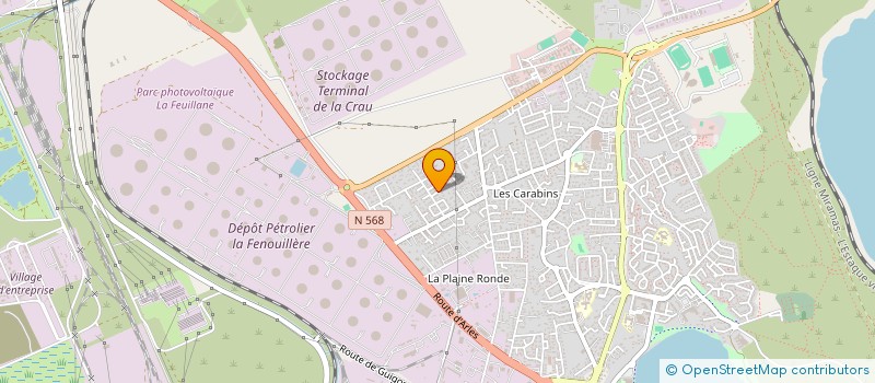 localisation de l'entreprise MONSIEUR BERNARD OLIVE  FOS-SUR-MER