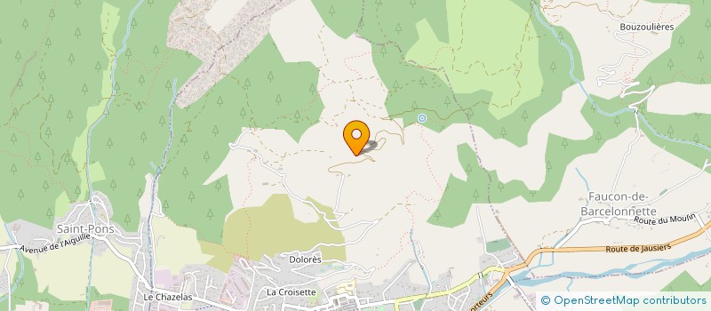 localisation de l'entreprise MONSIEUR BERNARD OLIVIER  UVERNET-FOURS