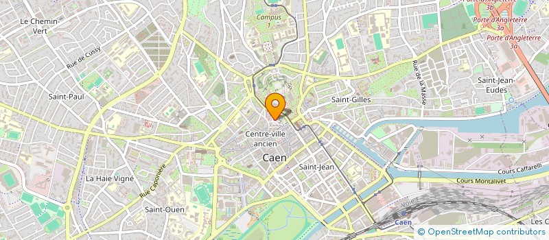 localisation de l'entreprise MONSIEUR BERNARD OLLIER à CAEN