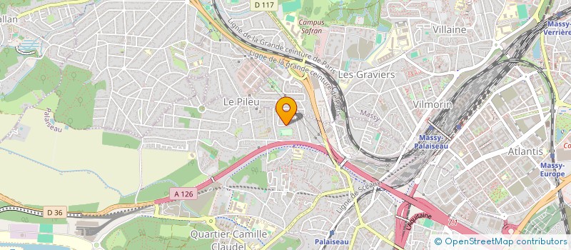 localisation de l'entreprise MONSIEUR BERNARD OLLIVIER à PALAISEAU