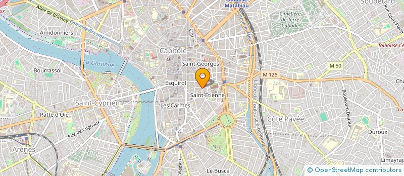 localisation de l'entreprise MONSIEUR BERNARD ORDONO à TOULOUSE