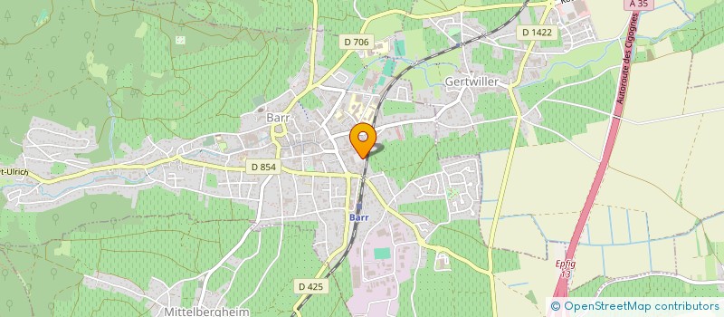 localisation de l'entreprise MONSIEUR BERNARD OTT  BARR