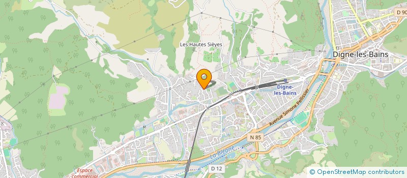 localisation de l'entreprise MONSIEUR BERNARD PAGLIA  LA ROBINE-SUR-GALABRE