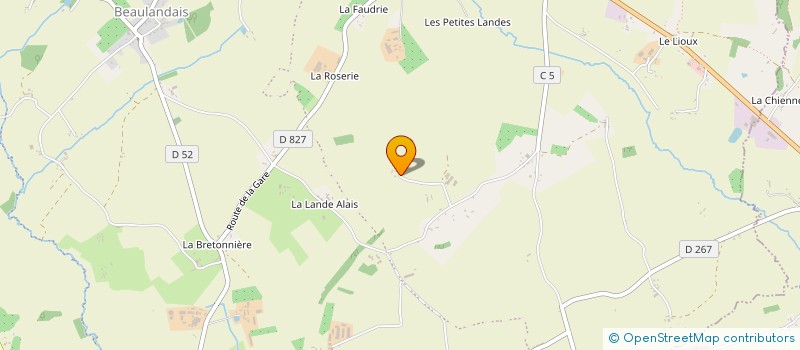 localisation de l'entreprise MONSIEUR BERNARD PAILLASSE à JUVIGNY VAL D'ANDAINE