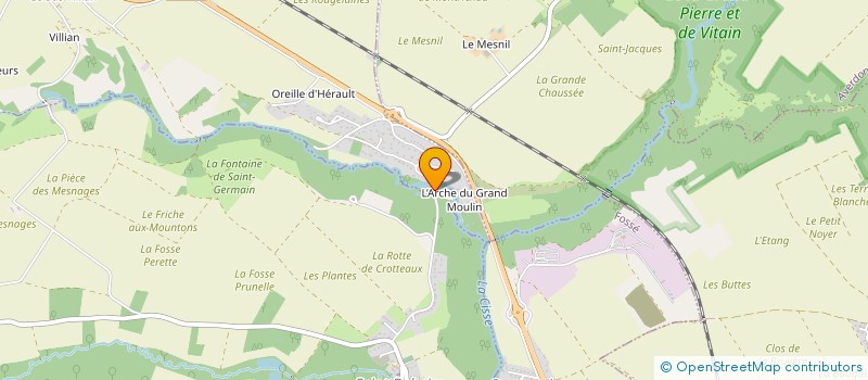 localisation de l'entreprise MONSIEUR BERNARD PANNEQUIN  SAINT-BOHAIRE