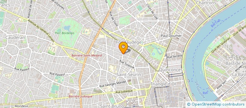localisation de l'entreprise MONSIEUR BERNARD PAQUIER à BORDEAUX