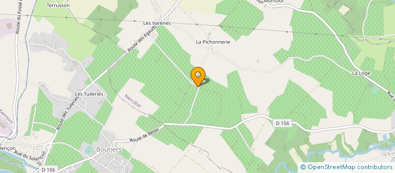 localisation de l'entreprise MONSIEUR BERNARD PARCEILLER à SIGOGNE