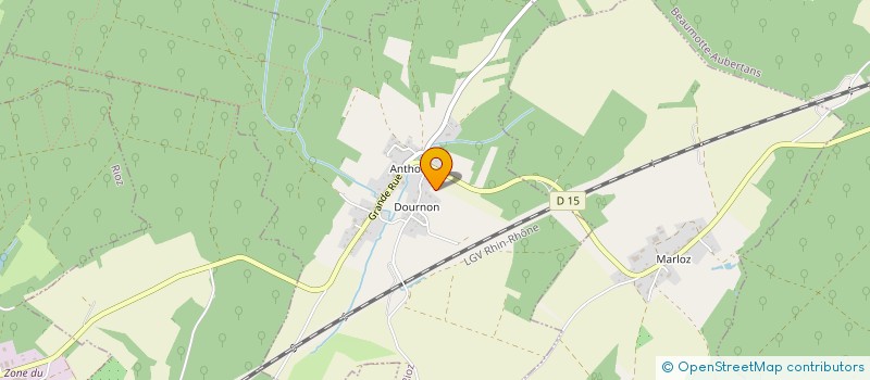 localisation de l'entreprise MONSIEUR BERNARD PARIS  RIOZ