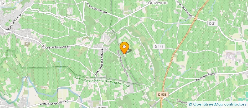 localisation de l'entreprise MONSIEUR BERNARD PARISOT  SAINT-HIPPOLYTE-LE-GRAVEYRON