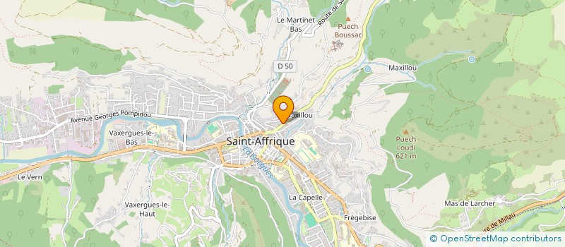 localisation de l'entreprise MONSIEUR BERNARD PARODI  SAINT-AFFRIQUE