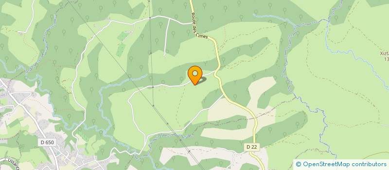 localisation de l'entreprise MONSIEUR BERNARD PASSICOS  JATXOU