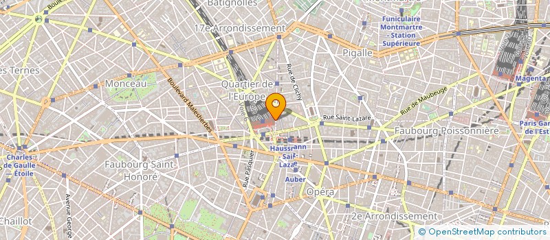 localisation de l'entreprise MONSIEUR BERNARD PASTRE  PARIS