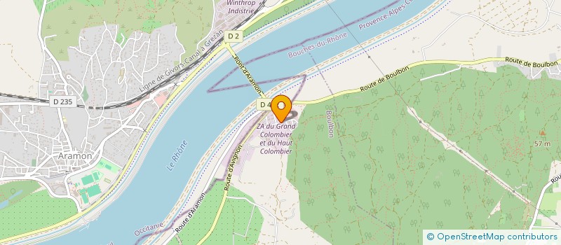 localisation de l'entreprise MONSIEUR BERNARD PATE  BOULBON