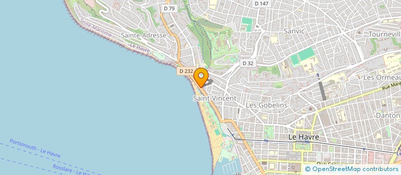 localisation de l'entreprise MONSIEUR BERNARD PATRINOS à LE HAVRE